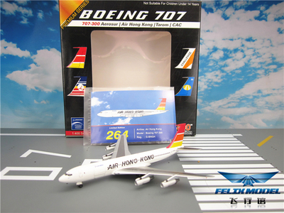 绝版 Aviation400 1:400 Air Hkong Kong B707-300 G-BNGH 限量卡