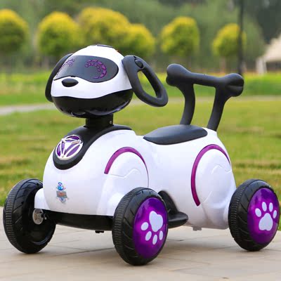 儿童电动摩托车电动三四轮车可坐宝宝玩具车男女婴儿童车电瓶车