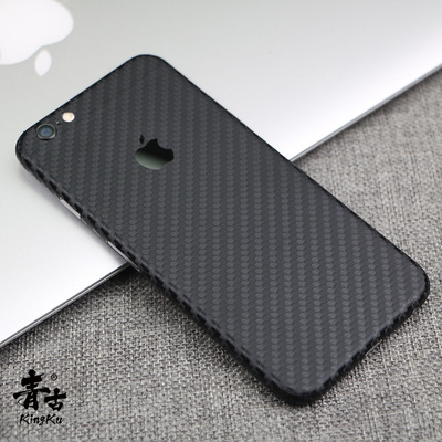iphone7手机贴纸碳纤维苹果7创意装饰彩膜iphone6s plus背膜贴膜