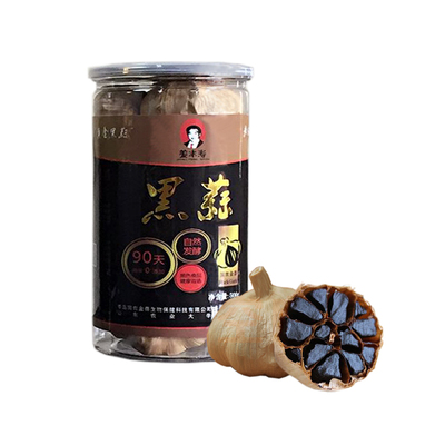 姜丰寿 多瓣黑大蒜 500g罐装 桶装 黑蒜 90天发酵 营养健康食品