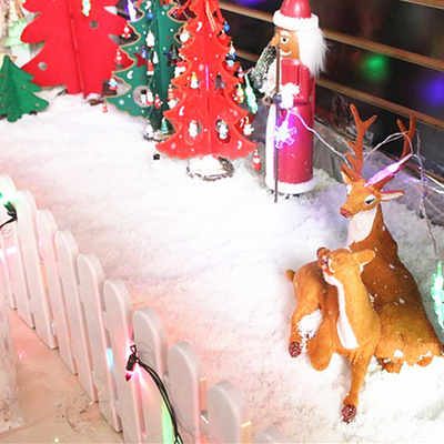 diy人造雪 圣诞节日 创意雪粉橱窗装饰仿真雪花 摄影场景道具假雪