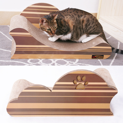 猫抓板厂家直销靠背瓦楞纸磨爪器猫沙发包邮送猫薄荷猫窝猫咪用品