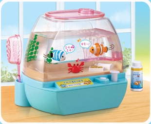 韩国进口MimiWorld  欢乐水族箱仿真电子鱼智能鱼缸模拟玩具