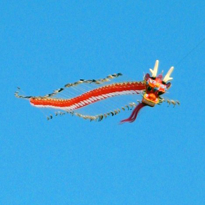 潍坊传统风筝包邮 大型巨型成人串式巨龙风筝大风筝龙头蜈蚣 保飞