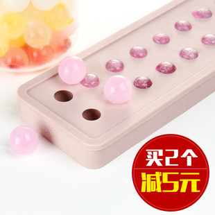 日本FaSoLa冰格创意无毒硅胶方形球形制冰盒子果冻巧克力冰块模具