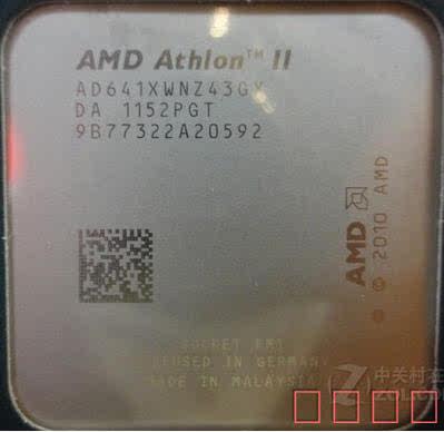 包邮 AMD 速龙 X4 641速龙FM1 四核CPU  搭配A55主板 秒631 651K