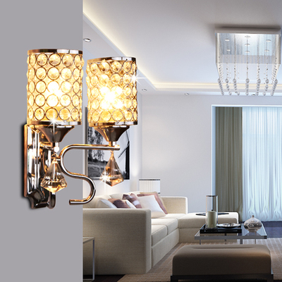 卧室床头壁灯 LED现代简约时尚创意欧式客厅过道楼梯阳台墙壁灯