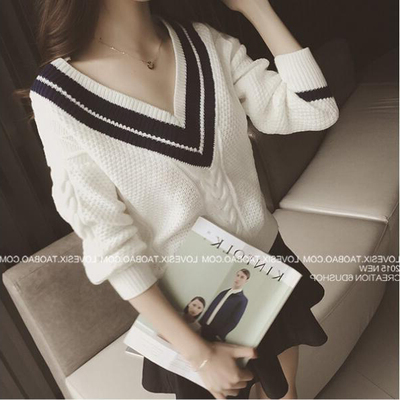 学生打底衫女长袖秋季外穿韩版潮女装大码短款上衣修身针织衫t恤
