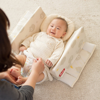 Faroro日本风格婴儿枕头 定型防偏头 0-1岁婴儿用品宝宝矫正枕