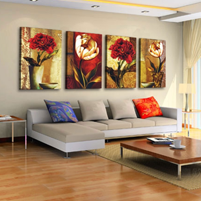 现代简约客厅楼梯装饰画沙发背景墙无框挂画卧室餐厅壁画欧式抽象