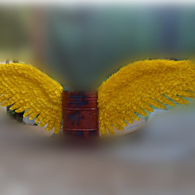 新款金黄色天使翅膀道具羽毛道具翅膀维多利亚背景装饰翅膀羽毛制