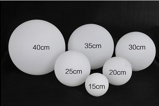 灯具配件:奶白圆球磨砂玻璃吊灯灯罩 圆球形台灯吸顶灯饰灯罩 E27