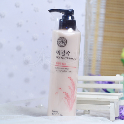 新款韩国 The Face Shop 大米卸妆乳 深层温和清洁 彩妆卸妆