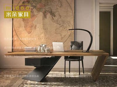 特价书桌高端家具定制 后现代简约书桌 北欧意大利老板桌创意书桌