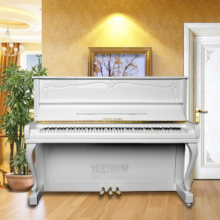 韩国英昌二手钢琴U121nco原装进口高端实木黑色 /白色包邮到家