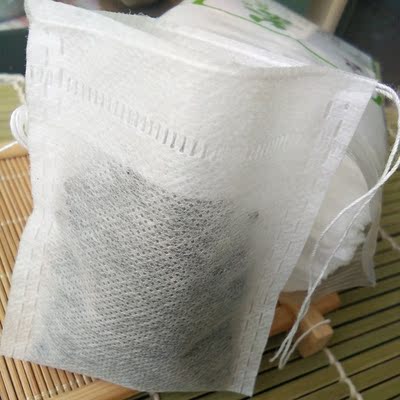 包邮100个7*9cm抽线茶叶袋泡茶袋滤纸袋过滤袋一次性茶包袋茶叶包