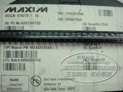 MAX4323 MAX4323AKA+T MAXIM 10mhz 运算放大器，直接拍