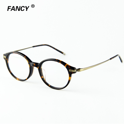 FANCY/梵雅新款正品全框板材金属时尚眼镜架中性配眼镜送镜片B324
