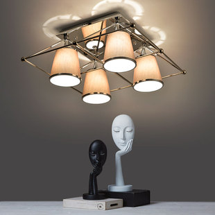 品源 现代个性创意艺术长方形吸顶灯简约现代卧室灯客厅灯饰灯具