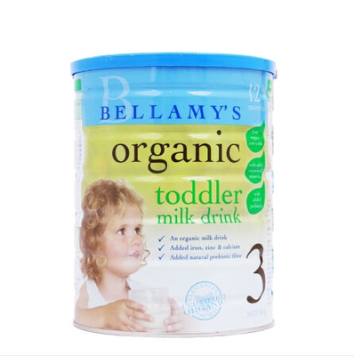 澳洲进口Bellamy’s贝拉米奶粉有机婴儿宝宝配方奶粉3段 1-3岁
