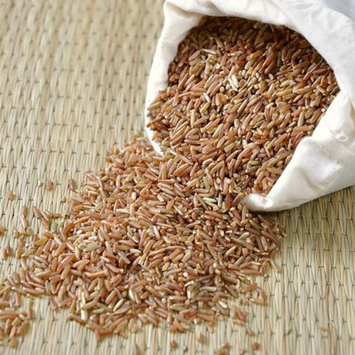 新米雷公山红米红糙米大米五谷杂粮粗粮红粳米玄米8斤价贵州特产