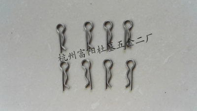 不锈钢R卡簧R形弹簧生产加工杭州弹簧可定制10只装