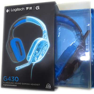 Logitech/罗技 G430 G213游戏耳机麦克风 头戴式7.1声道有线耳麦
