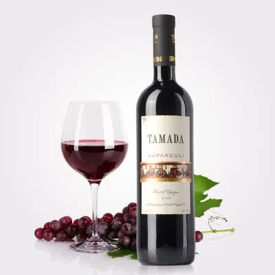 格鲁吉亚TAMADA酒庄半甜红葡萄酒 原瓶进口 两瓶包邮