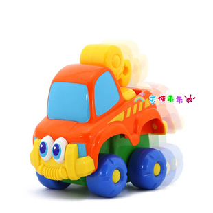 香港品牌 婴幼儿惯性车 轰轰按头吊车 可平行或直立前行的玩具车