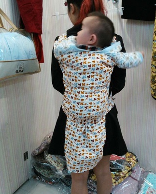 重庆云贵川夏季薄款传统老式婴儿背带纯棉布背巾背扇背袋妈妈背被