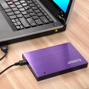 ORICO 2.5寸全铝风移动硬盘盒USB2.0sata串口笔记本高速硬盘盒子