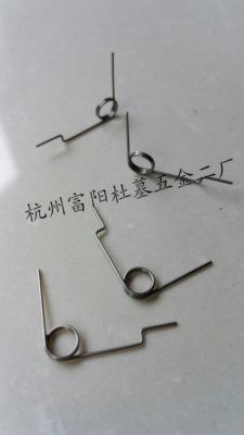 杭州弹簧定制扭力弹簧扭转弹簧不锈钢弹簧碳钢弹簧10只装