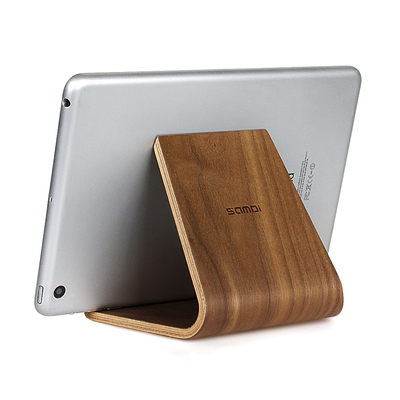 SaMDi 苹果ipad木质平板电脑支架底座桌面实木创意懒人支架子通用