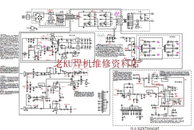 佳士ZX7-200单管IGBT手工焊电路详细解说分析教程焊机维修资料