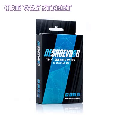 Reshoevn8r Wipes 便携式独立包装球鞋湿纸巾 12片装 洗鞋神器