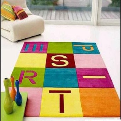 福瑞居家地毯腈纶儿童卡通地毯卧室地毯儿童房地毯可定制地毯
