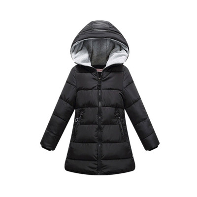 2016年新款韩版冬季儿童装外套羽绒棉服棉衣中长款带帽加厚小棉袄