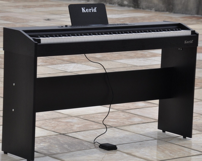凯丽德Kerid88键重锤数码钢琴KD-8815初学电钢琴包邮