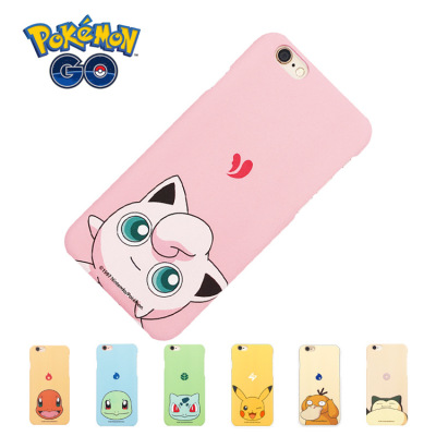 日本原创口袋妖怪pokemonGO苹果六iPhone6 plus手机壳磨砂保护套