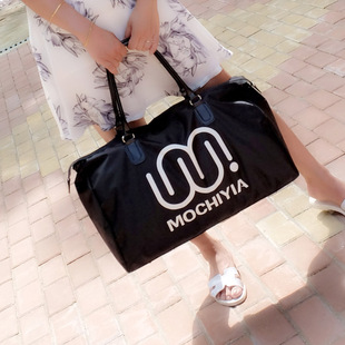 韩版旅行袋男女式手提包 便携整理大容量健身包 短途简约行李袋