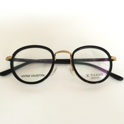 复古眼镜框韩版圆型超轻全框板材眼镜架光学配成品近视眼镜女