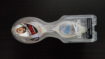 Speedo/速比涛 专业竞赛游泳镜 防雾防紫外线泳镜SD98G03日本制造