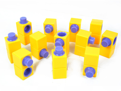 正品光华智力方块拼插积木智慧游戏50关创意趣味儿童桌面益智玩具