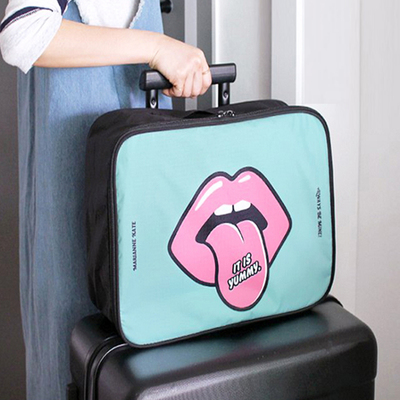 韩国收纳包 行李袋衣服衣物整理袋 旅行便携收纳袋大号防水套拉杆