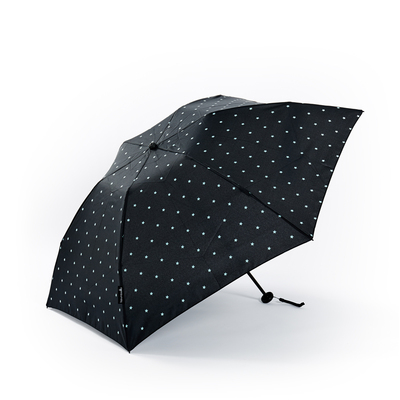Topumbrella 超轻125克迷你6骨防紫外线女折叠晴雨伞  防风翻设计