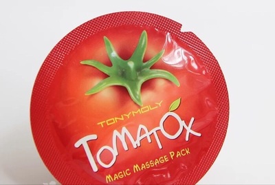 现货！韩国tonymoly魔法森林 西红柿番茄美白面膜 3ml小样