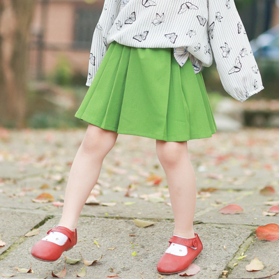 小广学 清水溪 原创设计 改良汉服汉元素童装 短款可爱半身裙