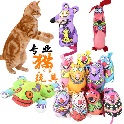 Fatcat猫咪玩具老鼠玩具猫宠物玩具猫薄荷逗猫棒羽毛逗猫棒玩偶猫