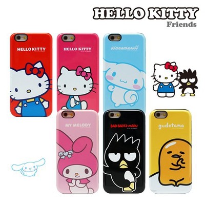 韩国hello kitty苹果iphone7 plus手机壳 iphone6S双层硅胶保护套