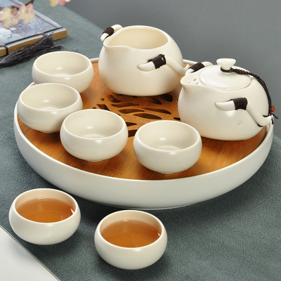 茶具套装 功夫茶具 整套茶具景德镇家用陶瓷茶杯茶道茶艺 特价